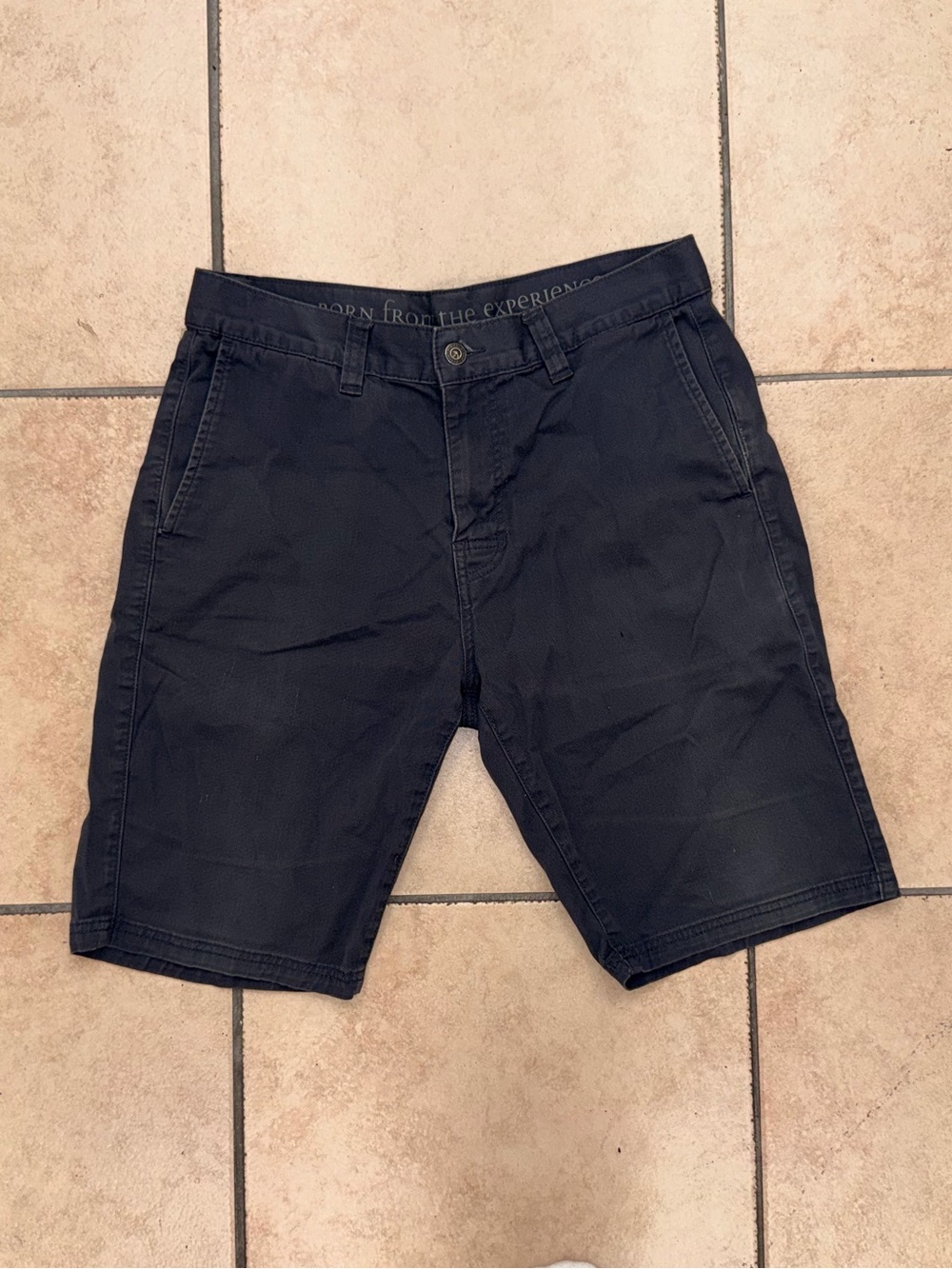 PrAna Shorts Mens Size 32 Gray Brion Stretch Chino Outdoor Hiking Trail